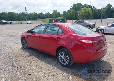 2014 Toyota Corolla Le Plus z USA, uszkodzony, nr VIN 5YFBURHE2EP087026